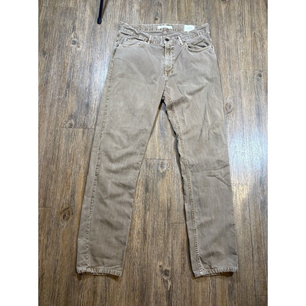 Billy Reid 32x32 Brown Cord Stripe 100% Cotton 5 Pocket Pant Mens Pants